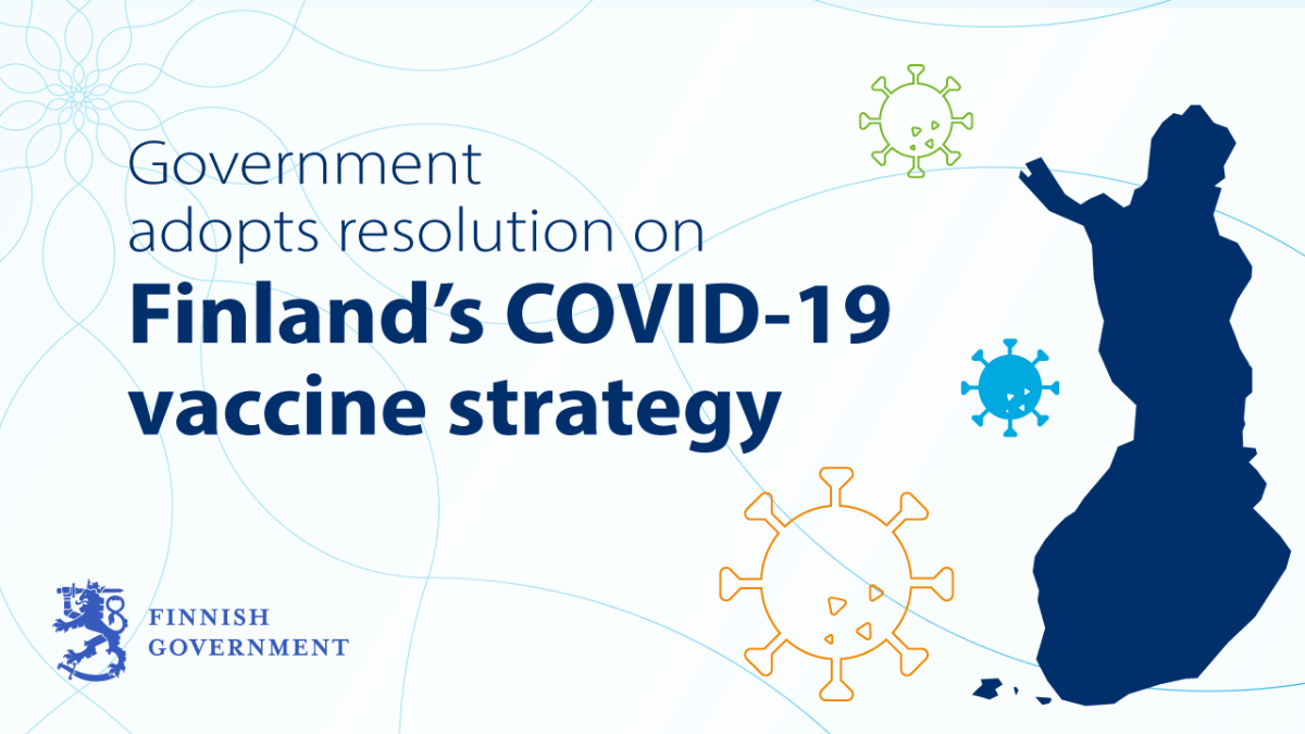 Government adopts resolution on Finland’s COVID19 vaccine strategy