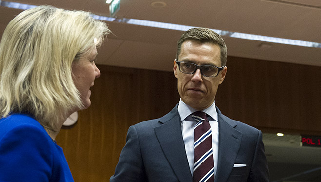Alexander Stubb och Magdalena Andersson.