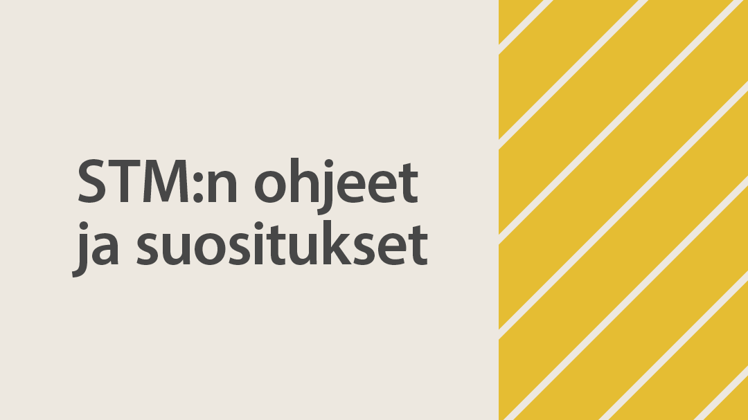 STM:n Ohjeet Ja Suositukset: Ohje Mielenterveys- Ja Päihdelainsäädännön ...