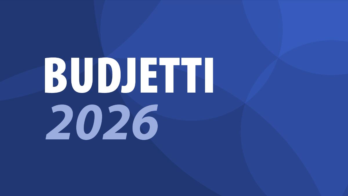 Valtion budjetti 2026.