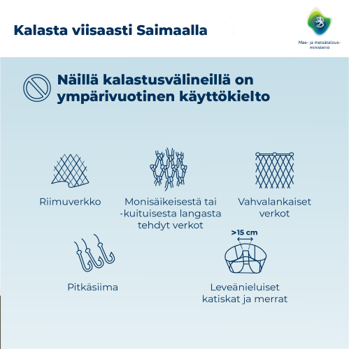 Kalasta viisaasti Saimaalla - kuva 3/4.